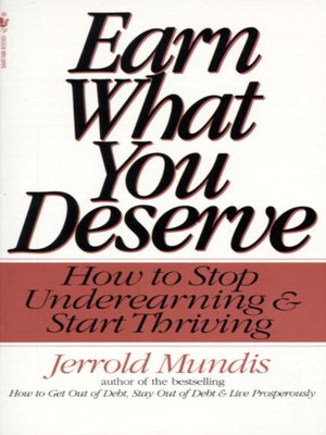 cover image of Earn What You Deserve
